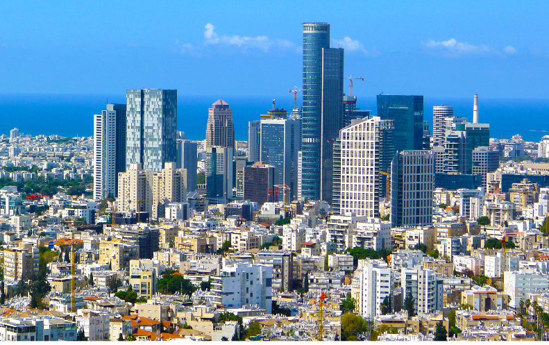 Is Israel the most densely populated developed country?